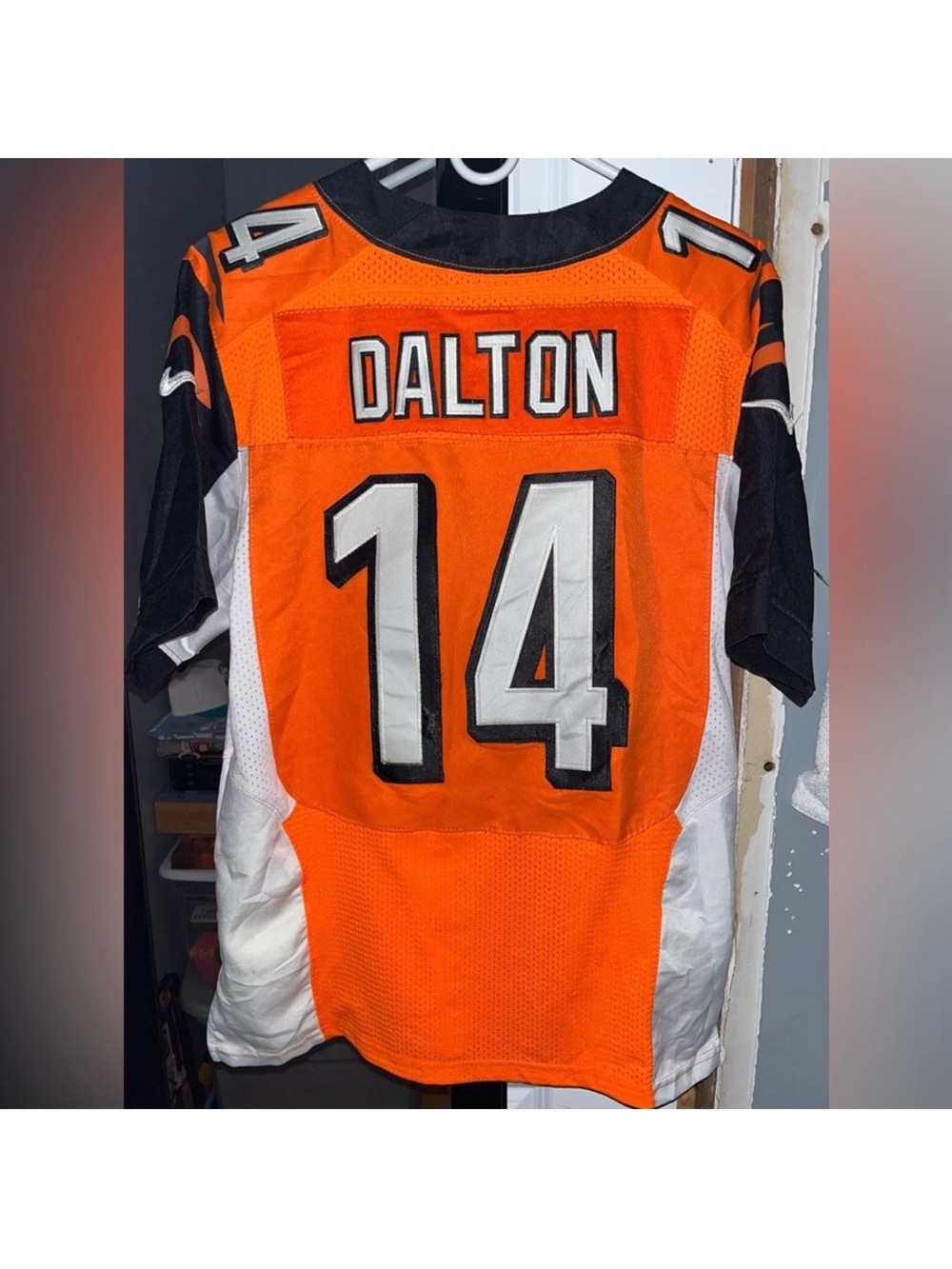 Andy Dalton #14 Cincinnati Bengals Retro Nike Authentic NFL Football Jersey